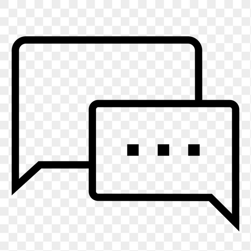 Speech bubble png icon sticker, | Free Icons - rawpixel