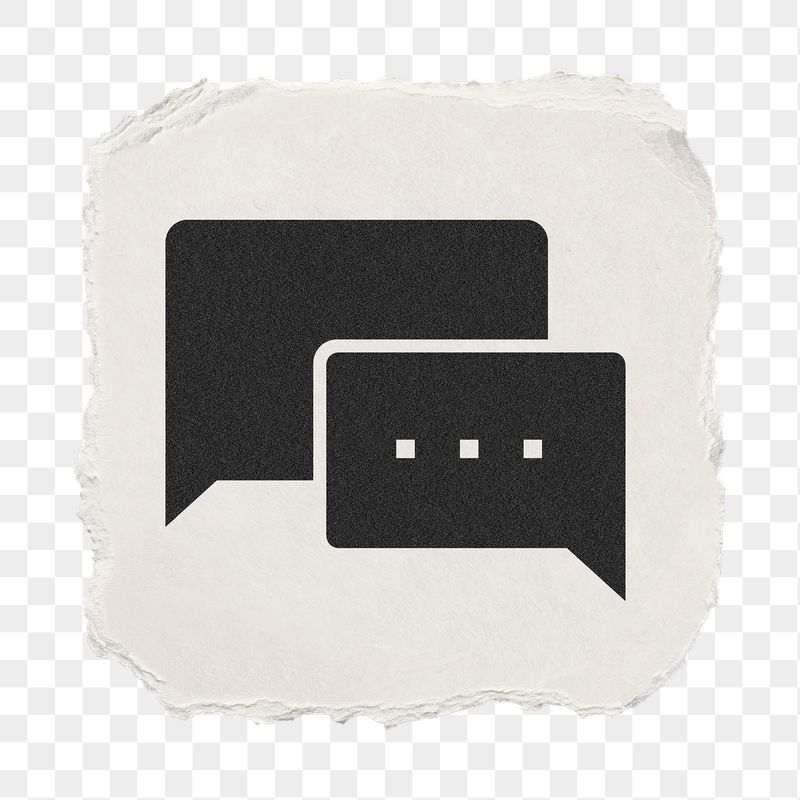 Speech bubble png icon sticker, | Free PNG - rawpixel