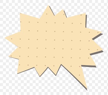 Speech bubble png sticker in beige dotted… | Free stock illustration | High Resolution graphic