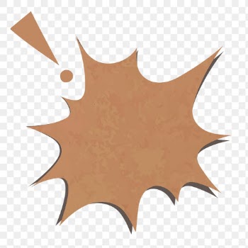 Speech bubble png sticker in textured brown… | Free stock illustration | High Resolution graphic