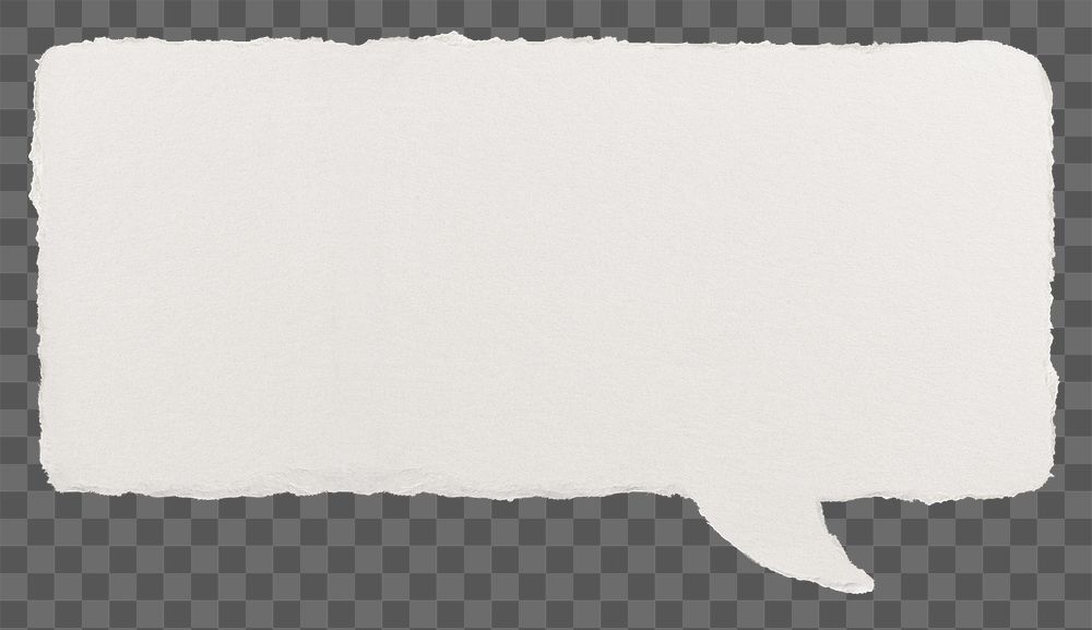 Speech bubble png sticker, paper | Free PNG - rawpixel