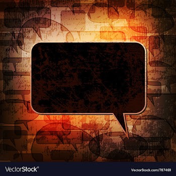 Speech bubble vector image