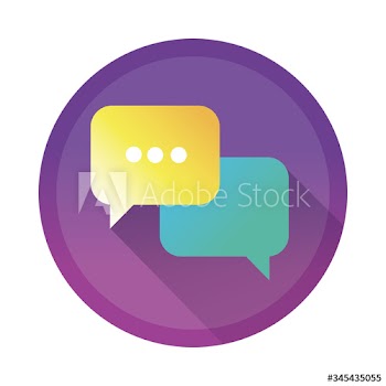 speech bubbles detailed style icon