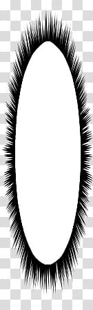 Speech bubbles  , oval black burst frame transparent background PNG clipart
