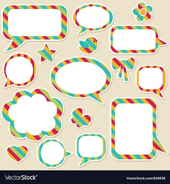  					Speech bubbles vector image														