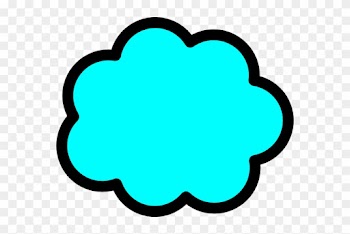 Speech Cloud Clip Art - Clip Art