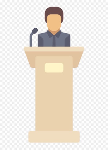 Speech - The man stood speech 