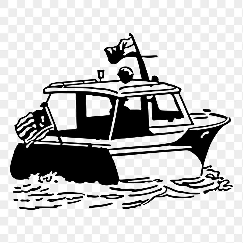 Speed boat png sticker illustration, | Free PNG - rawpixel