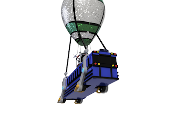 Speed Design: Fortnite Battle Bus