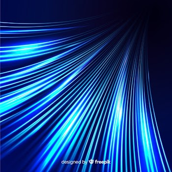 Speed light trail background
