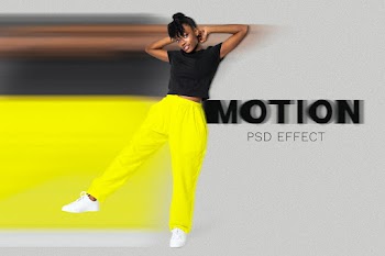 Speed motion PSD effect easy-to-use photoshop… | Free stock illustration | High Resolution graphic