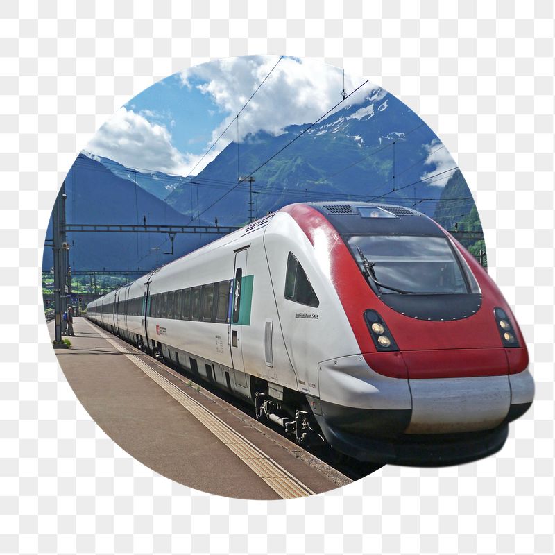 Speed train png sticker, transportation | Free PNG - rawpixel