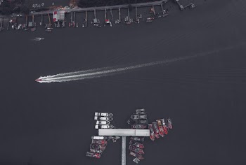 Speedboat Lot on Boat Dock