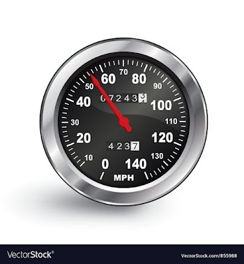 Speedometer vector image