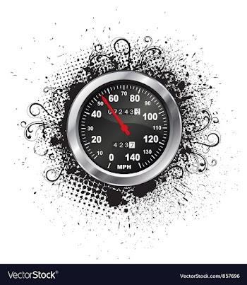 Speedometer vector image