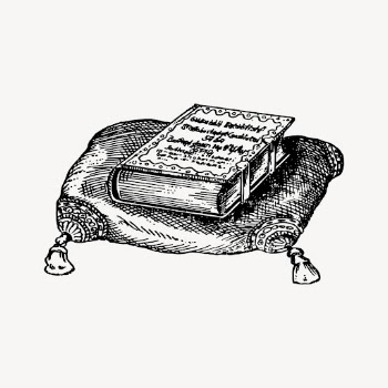Spell book drawing clipart, witchcraft | Free Vector - rawpixel