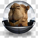 Sphere   , brown animal icon transparent background PNG clipart