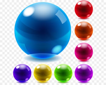 Sphere Euclidean vector - Vector colored balls 