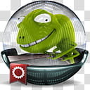 Sphere   , green animal illustration transparent background PNG clipart