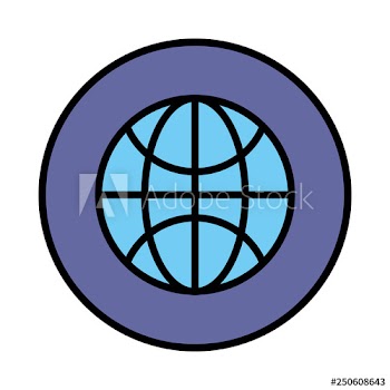 sphere planet browser icon