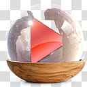 Sphere   the new variation, red banner transparent background PNG clipart
