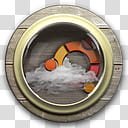 Sphere   the new variation, round orange and red frame illustration transparent background PNG clipart