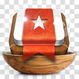 Sphere   the new variation, white, red, and brown star banner on paper in case art transparent background PNG clipart