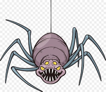 Spider Cartoon Royalty-free Illustration - Vector spider 