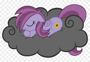 Spider Clipart Sleeping - Mlp Sleep Of Cloud