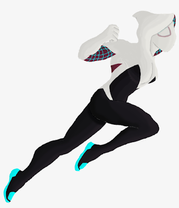 Spider-gwen Color - Spidergwen Concept Art Transparent PNG ...