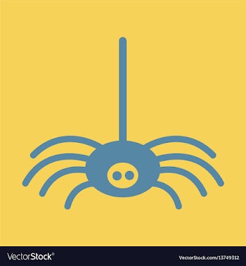Spider insect vector image