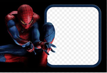 Spider-Man: Blue Picture Frames Clip art - Spider-Man Valentine Cliparts 