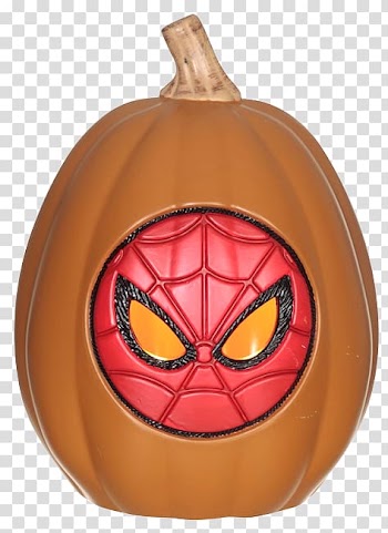 Spider-Man Hulk Iron Man Captain America Marvel Comics, pumpkin spider transparent background PNG clipart