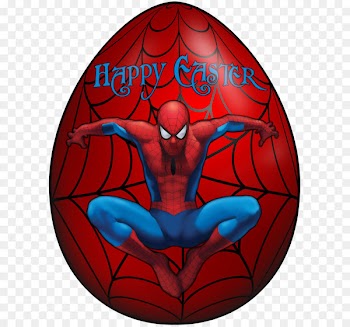 Spider-Man (Miles Morales) Iron Man Marvel Cinematic Universe Easter egg - Kids Easter Egg Spiderman PNG Clip Art Image 