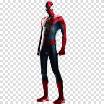 Spider-Man Standing PNG Image Background