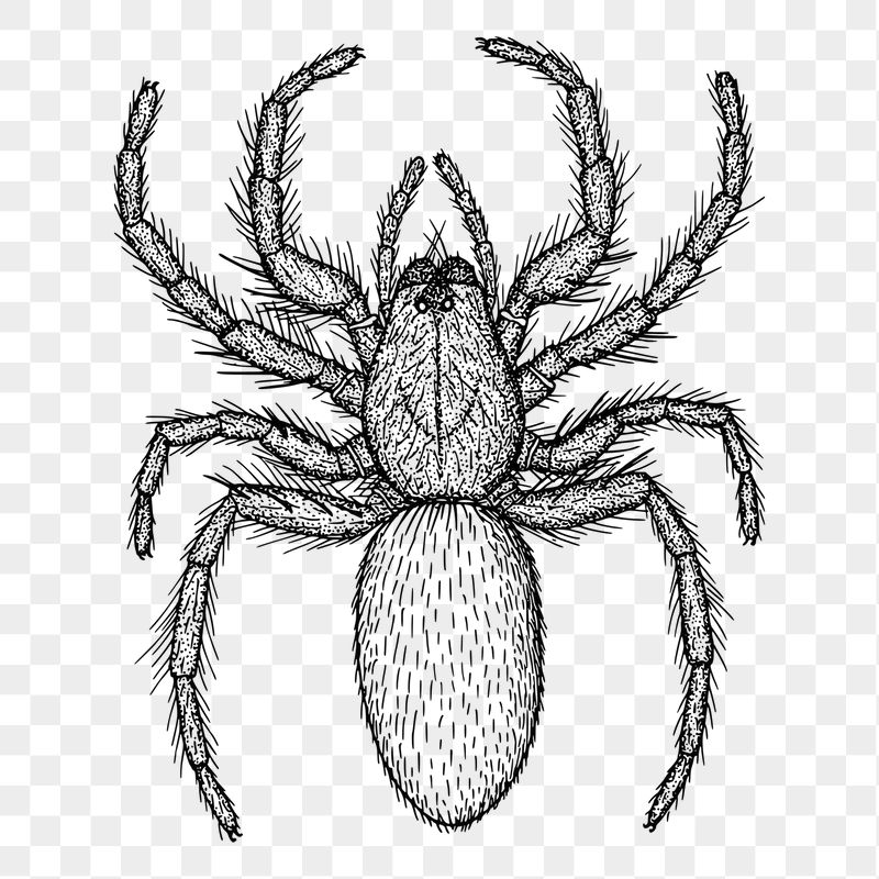 Spider png sticker, vintage animal | Free PNG - rawpixel