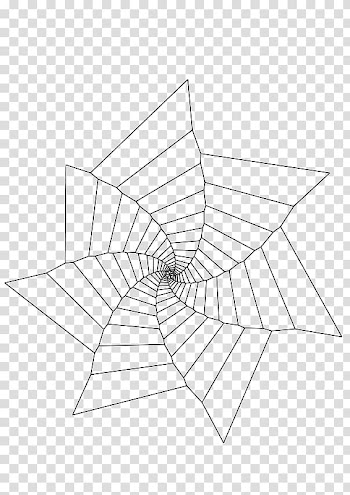 Spider web Coloring book Drawing, spider transparent background PNG clipart