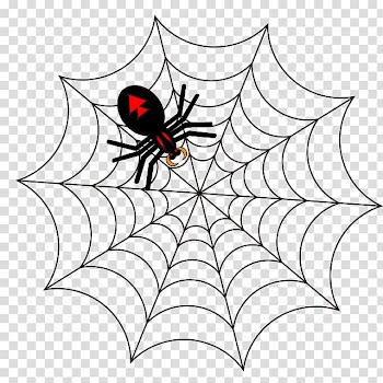 Spider web Drawing , spider transparent background PNG clipart