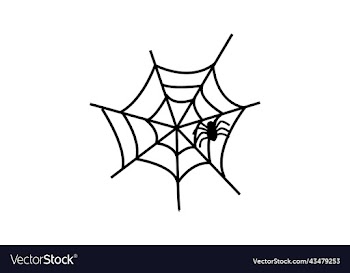 spider web halloween element