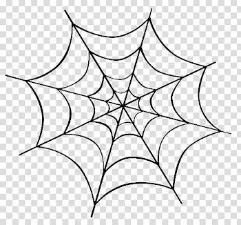 Spider web illustration, Spider web , Halloween Spider Background transparent background PNG clipart