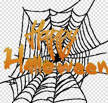 Spider web Mzee Drawing ALL HITS, Halloween transparent background PNG clipart