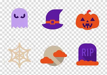 Spider web , Pumpkin ghost witch spider web transparent background PNG clipart