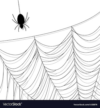  					Spider web vector image														
