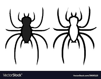 spiders silhouette