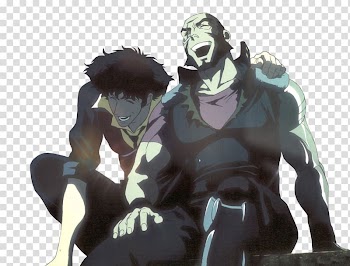 Spike Spiegel Jet Black Anime Canvas print Mangaka, Anime transparent background PNG clipart