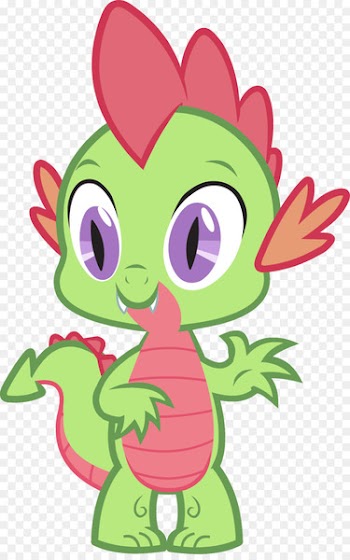 Spike Twilight Sparkle Pony Pinkie Pie Rarity - treehugger vector 