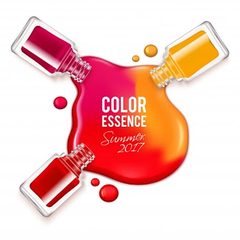 Spilled nail polish illustration Free Vector
