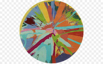 Spin art Contemporary art Artist Work of art - damien hirst ...