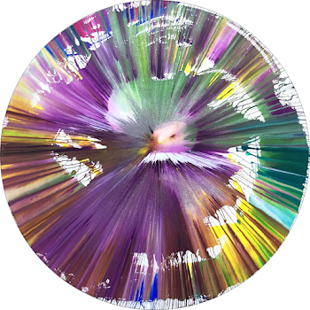 Spin Painting - Damien Hirst | Paddle8
