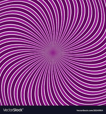 Spiral abstract background from spinned rays vector image